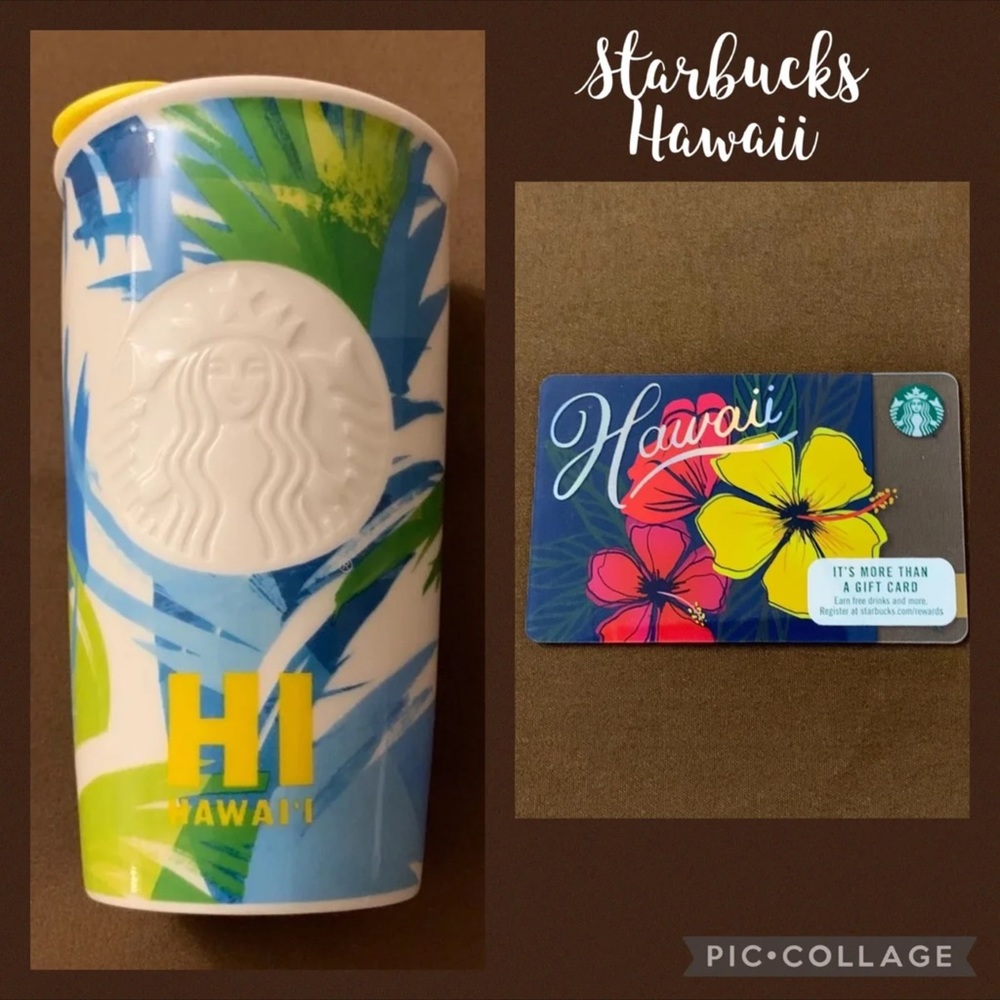 Hawaii Starbucks Ceramic Tumbler